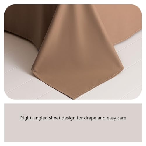 Housse de couette parure de lit 100% coton doux et respirant pour lit simple une personne - 5