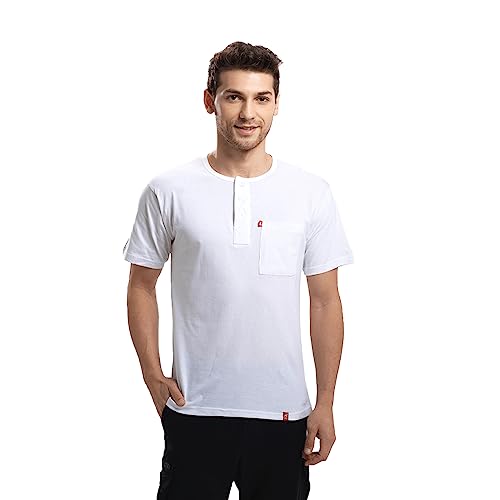 Image of P3 Henley Men's Cotton T-Shirt