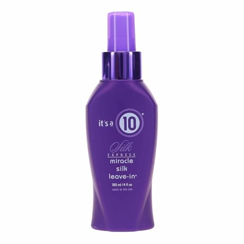 It's a 10 Haircare Silk Express Miracle Leave-In Product, 4 Fl Oz