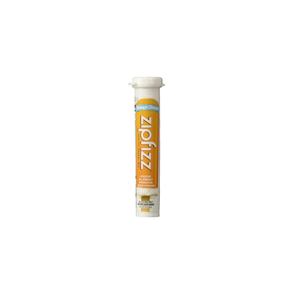 Zipfizz Orange Cream Healthy Energy Drink Mix Transform Your Water
