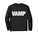 VAMP Matching Halloween Couples Funny Costume SECURITY Goth Long Sleeve T-Shirt