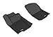 3D MAXpider Custom Fit Kagu Floor Mat (Black) for 2016-2019 Mercedes-Benz GLE Coupe/GLE SUV/GLS SUV - 1ST Row