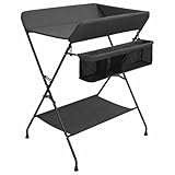 Homgoday Wickeltisch Anthrazit Eisen Wickeltisch Model10266