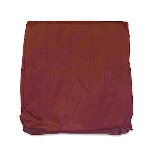 Iszy Billiards Rip Resistant Pool Table Cover, Wine, 9'