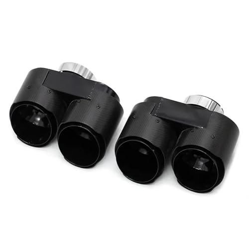 Tuyau d'échappement quadruple carbone pour BMW G20 G21 320i 330i 330e silencieux