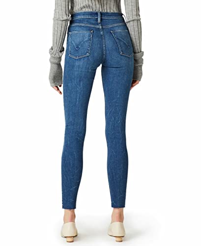 HUDSON Women's Barbara High Rise, Super Skinny, Raw Hem Ankle Jean2