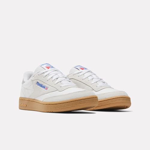 Reebok Club C 85 Unisex, Ftwrwhite Barelygrey Gum, 35 EU – Ansicht 2