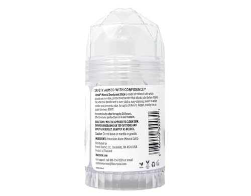 Image of Crystal Mineral Deodorant Stick, Unscented 4.25 oz (Pack of 12)