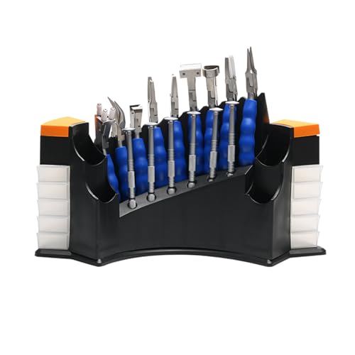 Fazvncv Eyeglass Repair Set Hand Tool Set With Pliers, Screwdrivers and Stand for Maintenance, 1 Set