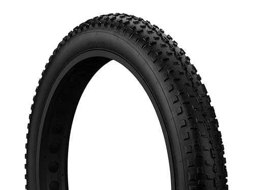 image for Mongoose Replacement Bike Tire, 26 x 4 Inch Fat Bike Tire, Knobby, Agg