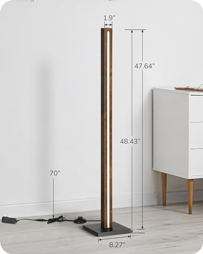 Edishine Wooden Led Corner Floor Lamp thumb #7