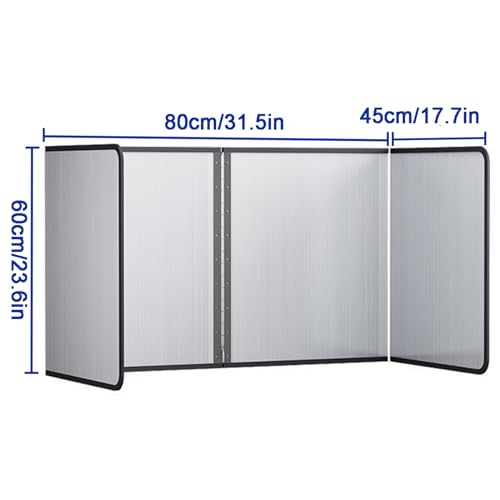 Protector de salpicaduras plegable para sartén. Mantén tu cocina limpia y libre de grasa mientras cocinas, fácil de almacenar y usar, perfecto para chefs caseros y entusiastas de la cocina