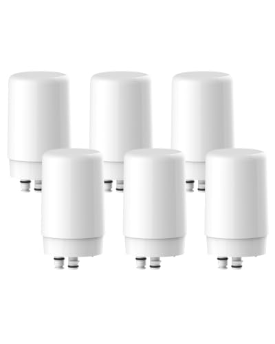 Image of AQUA CREST 7027W Filter Replacement for Brita Filter Replacement, 6 Pack