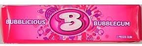 Bubblicious Bubble Gum 5 pk (Pack of 18)