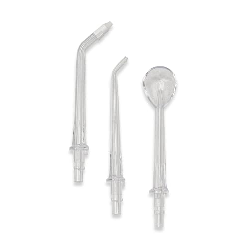 CorpCare Miracle Smile Spezial-Mundreinigungs-Set 3tlg - Zubehör für CorpCare MircacleSmile Munddusche - Zungenschaber, Reinigungsbürstchen & Jetdüsenaufsatz