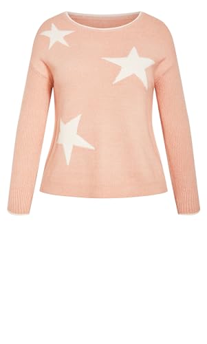 Image of Avenue Women's Plus Size Miley Star Sweater