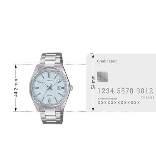 Image of Casio Enticer Men MTP-1302DA-2A2VDF Analog Blue Dial Men (A2486)