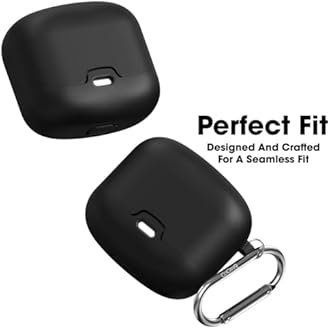 Cocoonkart Silicone Case Cover for GoBoult x Mustang Dash/Mustang Derby/GoBoultt Audio Z40 / Z40 Pro-Black