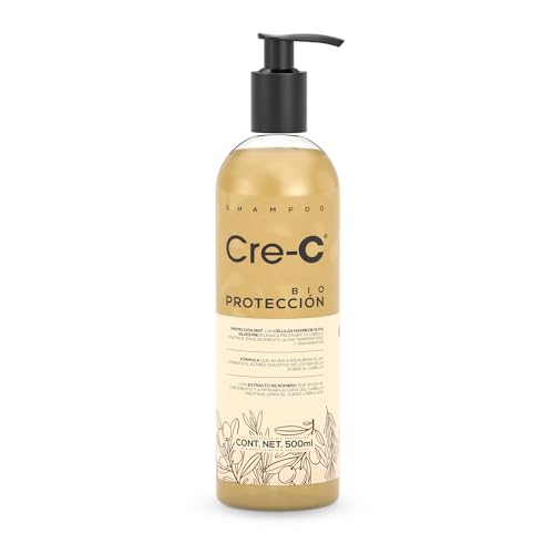 Cuidado Para El Cabello, Drugstore CRE-C Shampoo Proteccion 500 Ml Celulas Madre de Oliva Silvestre Que Te Ayudan a Proteger Tu Cabello de Los Tintes Decoloraciones Alaciados Rayos UV Manteniendo...