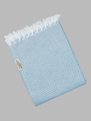 Image of RAMRAJ COTTON Pack Of 4 Cotton Bath Towel Set Crafted For Softness| Durability| And Comfortable Daily Use