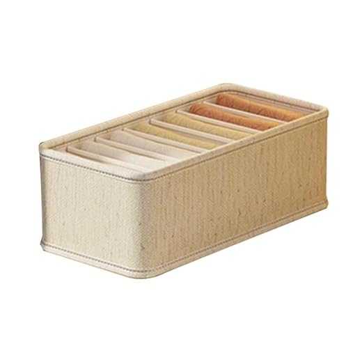 Cotton Linen Multi-Compartment Organizer