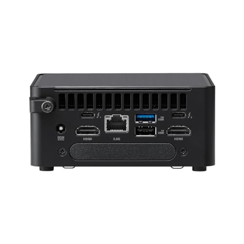 Image of ASUS NUC 14 Pro Slim Barebone with Intel 14th Gen Core Ultra 7 155H (NPU Support), Up to 96GB DDR5 RAM, Dual Storage Design, Thunderbolt 4, Wi-Fi 6E & Bluetooth 5.3, with VESA Mount