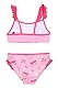 Paw Patrol - Badeanzug für Mädchen und Jungen – Einteiler Bikini Boxer Monokini Parigamba – Skye Everest Chase Marshall Rubble – Offizielles Nickelodeon, Bikini 18104 Rosa, 6 Jahre
