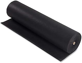 Black 39" Wide - Upholstery Base Platform Cloth Corovin Dipryl Lining Fabric (2 Meter)