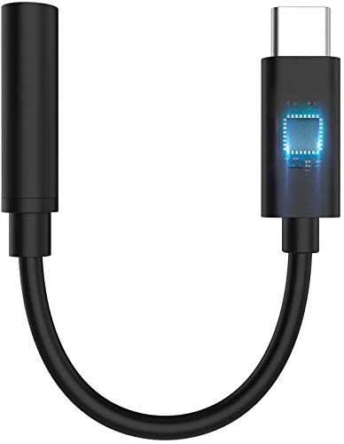 i touch USB Type C to 3.5mm Headphone Adapter Pixel, XL, Pixel 2, Pixel 3 Other Phones (Black)