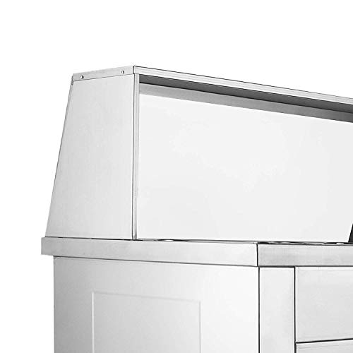 Gebratene Eismaschine Doppelpfanne Gebratene Eismaschine Edelstahl 1060W Mit 5 Eimern Joghurt Für Bars Cafés Hotel – Bild 7