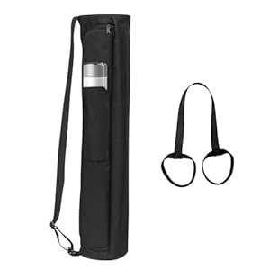 Yoga Mat Bag for Women & Men,Travel Yoga Gym Bag for 1/4″ 1/3″ Thick Exercise Yoga Mat,Fitness mat bag,sprot mat pouch
