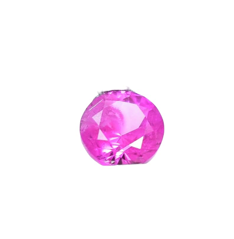 Morganite naturelle de 8 mm ronde pour fabriquer vous-même vos bagues et colliers DIY