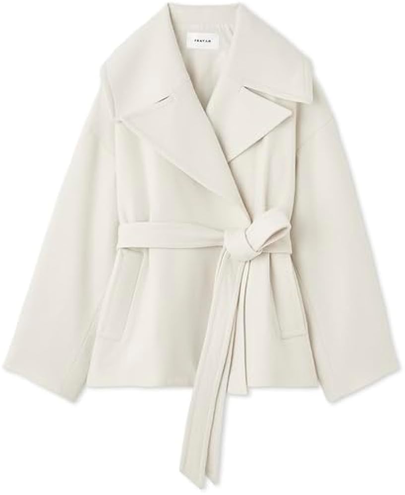 Amazon | [フレイ アイディー] ビッグカラーショートコート