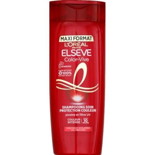 L'Oréal Paris L Oreal Paris Elseve Cuidado del cabello Elseve Colorvive Vibrancy Regular Champú 500 ml – 500 ml