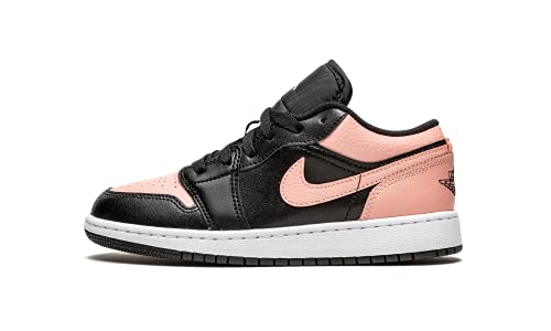 Image of Jordan Nike Youth Air 1 Low GS 553560 034 Black /Arctic Orange - Size 5Y