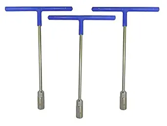 Inditrust T Spanner (8mm, 10mm and 12mm Spanners, Head Style: Hex) - Set of 3