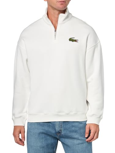 Lacoste Men's Loose Fit High Collar Sweatshirt