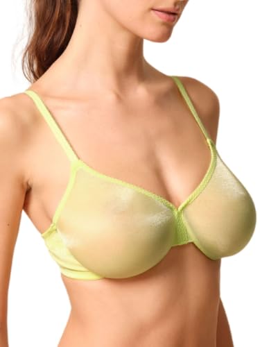 Image of Gossard Glossies Sheer Underwire Bra - Barely-There Moulded Plunge, Invisible Under Clothing