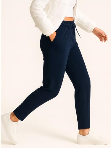 Image of BLINKIN Women's Fleece Track Pants | Warm Winter Joggers with Pockets | Soft Cosy Sweatpants & Gym Pants for Women (248)