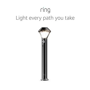 Ring Smart Lighting – Pathlight, Battery-Powered, Outdoor Motion-Sensor Security Light, Black (Bridge required)