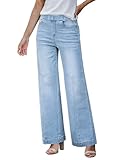 GRAPENT Women's Business Casual Clothing Dressy Jeans for Women Women Jeans Dressy Casual Women's Jeans Womens Work Jeans Business Casual Color Lakeside Blue Size L Large Size 12 Size 14