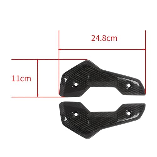 Aileron spoiler en carbone pour Trident 660 look racing exclusif