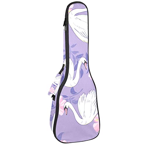 Sac de rangement pour ukulélé soprano et concert avec rembourrage 10mm