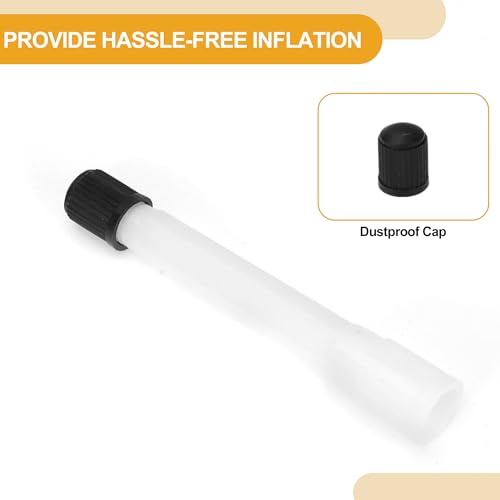 Image of 10pcs 70mm Tire Valve Extension Universal Plastic 180 Degree Tyre Valve Inflation Adapter for Car Motorcycle RV Truck Bike