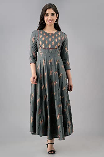 Image of Women's Rayon Flared Kurta