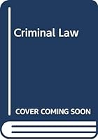 Criminal law 0409056278 Book Cover