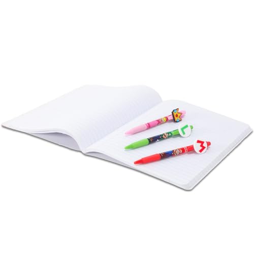 Set de Plumas Super Mario con Clips y Stickers, Pack de 3 miniatura 4