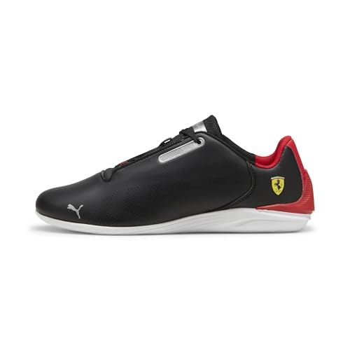 Puma Unisex Adults Ferrari Drift Cat Decima 2.0 Sneaker, Puma Black-Rosso Corsa, 38 EU