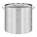 Produktbild Royal Catering RCST-50E Edelstahltopf mit Deckel Edelstahlkochtopf Kochtopf Induktion (48 Liter, Bodendicke 5 mm, Edelstahl)