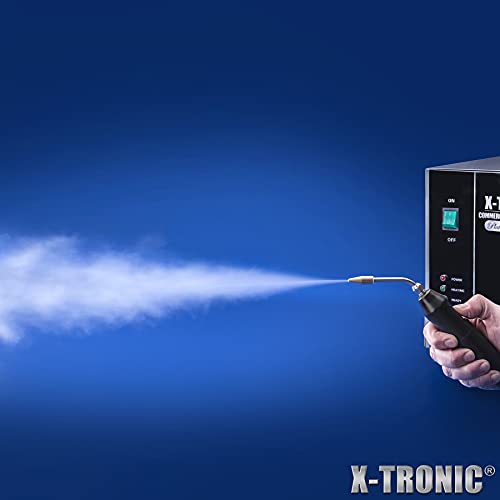 X-Tronic Model #1600-XR3 • 1600 Watt 4 Liter Commercial Jewelry Steamer Steam Cleaner • 4 L Stainless Steel Tank • Steam Gun w/48\" Hose • Foot Pedal or Gun Nozzle Control • Cleaning Basket • Funnel